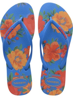 Havaianas Slım Summer Blıss Kadın Mavi Terlik - 4149813