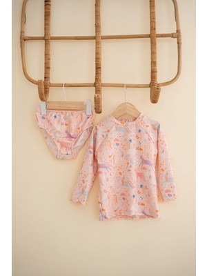 Lollie Baby&Kids Uv Korumalı Mayo Bebek & Çocuk - Unicorn