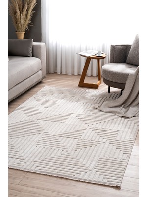 Koza Halı Koza Hayad Lisbon Bej Halı Salon ve Oturma Odası Yatak Odası Koridor Makine Halısı A1772B