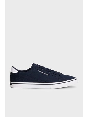 Tommy Hilfiger Kanvas Sneaker Ayakkabı Erkek Ayakkabı FM0FM05688 Dw5