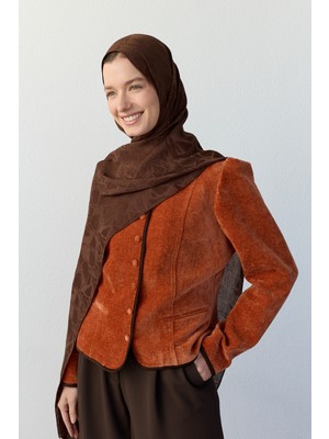 Fenza Scarf Luna Jakar Desenli Şal
