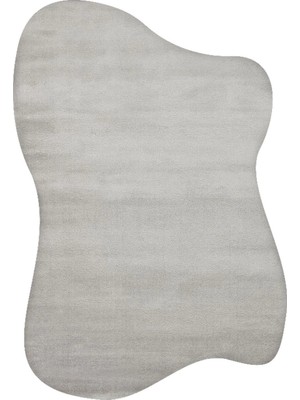 Hoom Rugs Bali Amorf 01 Grey Hav Toz Vermez Dekoratif Makine Halısı