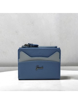 Grande Hakiki Deri Kadın Cüzdanı Küçük Boy