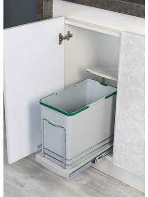 PremiumPort Pratik ve Şık Dolap Içi Çöp Kovası S-2571