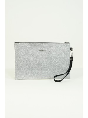 Bahels Kadın Silver Shine Girl Çantası Portföy & Abiye Çanta