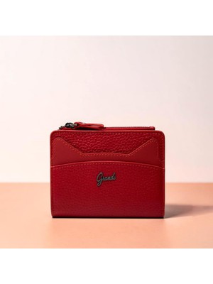 Grande Hakiki Deri Kadın Cüzdanı Küçük Boy