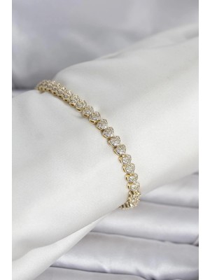 Sylar Pirinçgoldrenkkalpmodelsıralızirkontaşlıkadınbileklik