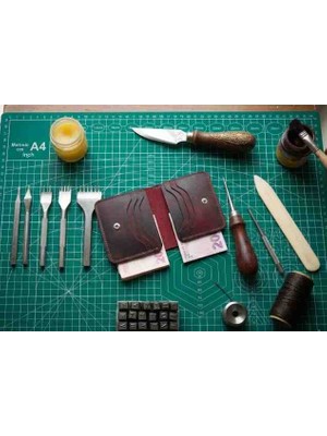 Vintage Leather Craft Erkek Deri Cüzdan