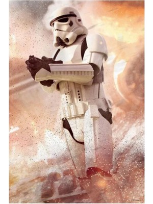 Senka Mey Ithalat® Metal Kutu Puzzle 300 Parça Storm Trooper