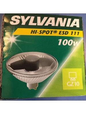 Sylvania Sylvanıa Hı-Spot Esd 111 100W 240V 24° Gz-10 Duylu Halojen Spot Ampul