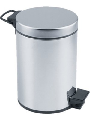 PremiumPort Şık ve Dayanıklı 3l Metal Çöp Kovası, Modern Tasarım