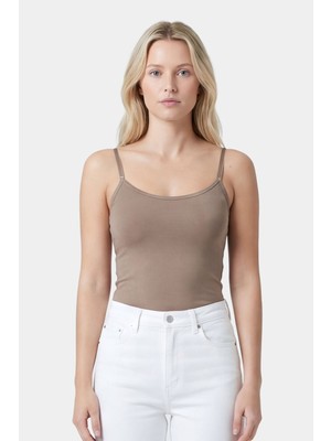 Pierre Cardin Türen Kadin Ayarlanabilir Ip Askili Pamuklu Atlet 970/VIZON