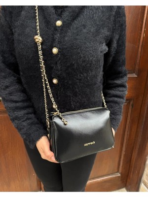 Just Polo Kadın Zincir Askılı Günlük ve Özel Kullanıma Uygun Şık Tasarımlı Omuz & Çapraz Çanta Shoulder Bag
