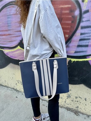 Just Polo Günlük Kombinlere Uygun Kadın Yeni Sezon Büyük Boy 3 Bölmeli Lüks El ve Omuz Çantası Shoulder Bag