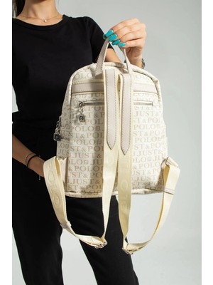 Just Polo Günlük Kombinlere Uygun Kadın Büyük Boy Sırt Çantası