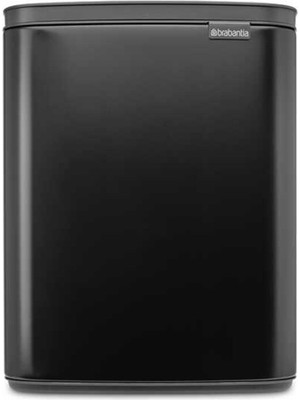 PremiumPort Şık Siyah 12L Çöp Kutusu, Pratik ve Dayanıklı Tasarım