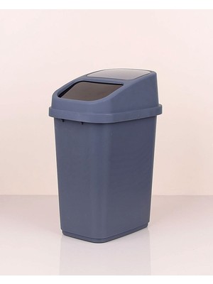 PremiumPort Şık ve Fonksiyonel Çok Amaçlı Çöp Kovası Seti, Gri Renk