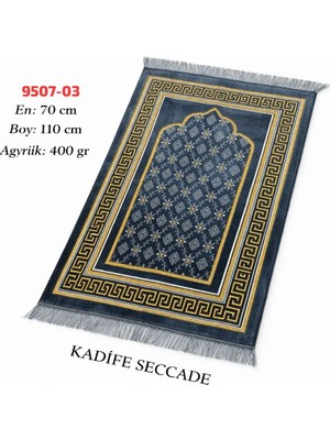 Sedef Tuhafiye Kadife Seccade