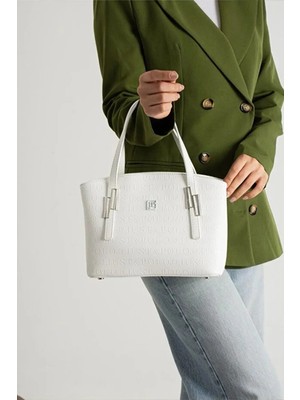 Just Polo Kadın Günlük Kullanıma Uygun Ayarlanabilir Askılı Lüks El ve Omuz Çantası Shopper