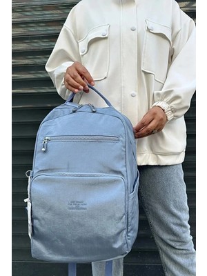 Just Polo Kadın Ithal Klinkır Kumaş Şık ve Lüks Sırt Çantası Shopper