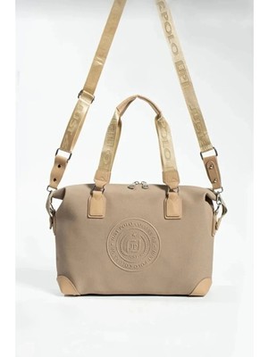 Just Polo Kadın Büyük Valiz Boy Ayarlanabilir Askılı Lüks El ve Omuz Çantası Shopper Ebat: 33 x 40 cm