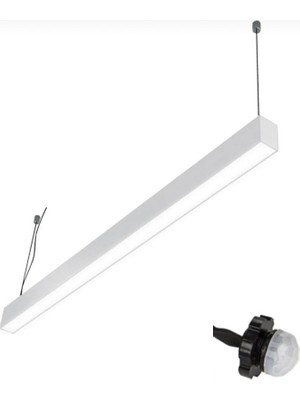 Maki Aydınlatma 100 cm 360° Hareket Sensörlü Linear Sarkıt Armatür Aydınlatma