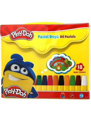 Play-Doh Çantalı 18'li Pastel Boya