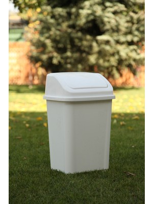 PremiumPort 5 Litre Kapaklı Banyo Çöp Kovası, Şık ve Kullanışlı Atık Kutusu