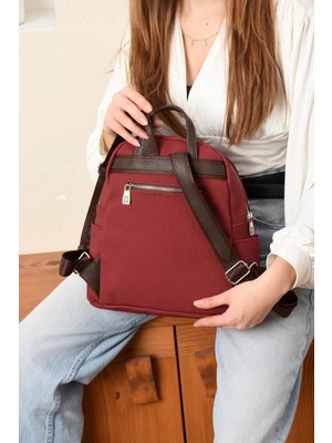 Just Polo Günlük Kombinlere Uygun Kadın Yeni Sezon Büyük Boy Sırt Çantası