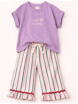 Ozzy Kids Kız Çocuk Tişört & Pantolon Takım