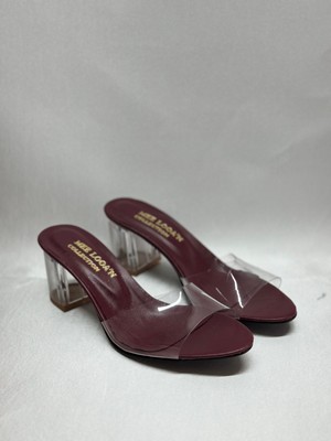 mee looa'n collection Şeffaf Terlik
