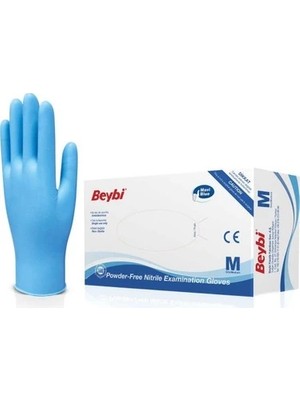 Montreal Beybi Eldiven Nitril Mavi Medium 100 Lü ( 1 Adet )