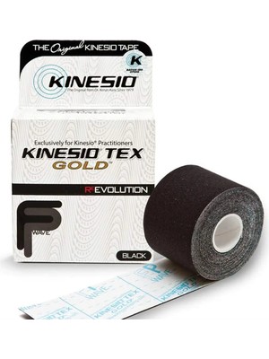 Montreal Kinesio Tex Gold 5cm x 5m Ağrı Bandı Siyah ( 1 Adet )