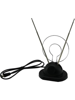 Die Grup Karasal - Klasik  Tv Üstü Anten  Vhf - Uhf  Indoor Antenna (5501)