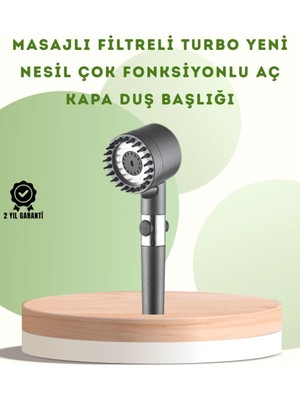 Epilons Banyo İçin Filtreli Duş Başlığı Pratik Kullanım