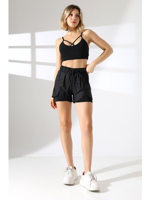 Lubiti Kadın Içten Taytlı Survivor Spor Şort