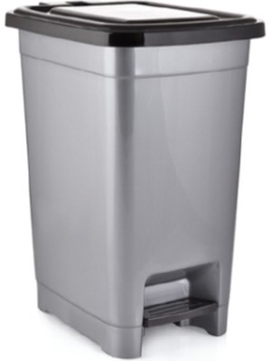 PremiumPort Şık ve Kullanışlı 15 Litre Slim Pedallı Çöp Kovası