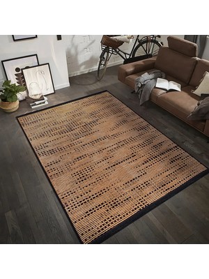 Prestij Home Şönil Yıkanabilir Pamuk Kilim  Salon Koridor Mutfak Halısı Çocuk Odası