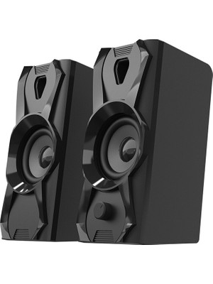 Die Grup 1+1 Hoparlör Speakaer Set USB Kablo 2.0 Multimedya - 5W (5501)