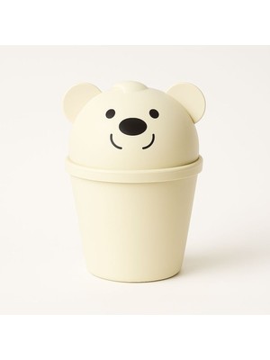 PremiumPort Sevimli Ayıcıklı Masa Üstü Çöp Kutusu, Pratik ve Şık Tasarım