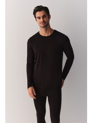 Suwen Warming Men Uzun Kollu T-Shirt