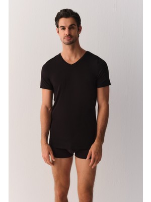 Suwen Warming Men V Yaka T-Shirt