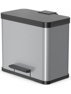 PremiumPort Pratik ve Şık 17+9 Lt Çöp Kovası, Temiz ve Düzenli Ev Için