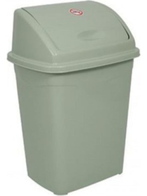PremiumPort Pratik 16 Litre Plastik Çöp Kovası, Itme Kapaklı, Temiz ve Kullanışlı