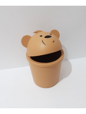 PremiumPort Çocuk Odası Mini Masaüstü Çöp Kovası, Şık ve Pratik Kullanım Sağlar