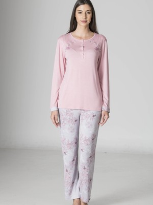 Poleren Lacivert Erkek Pijama Takımı XXL  Beden