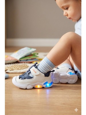 Vicco Işıklı Hafif ve Yazlık Erkek Ortopedik Ilk Adım Sandalet