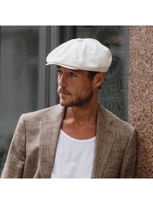 İldeşli Yazlık Ingiliz Model Kasket Erkek Peaky Blinders Yazlık Ince Şapka Cap