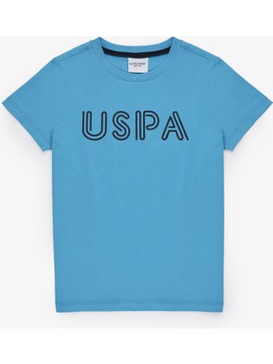U.s. Polo Assn. Erkek Çocuk Kobalt Tişört Basic 50325556-VR077