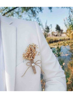 10 Adet Damat Yaka Çiçeği Yaka Iğnesi